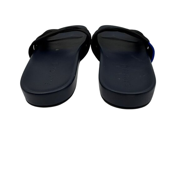 Rothy's The Slide Night Sky Black Navy Blue Sandals Women's Size 7 - Picture 3 of 7